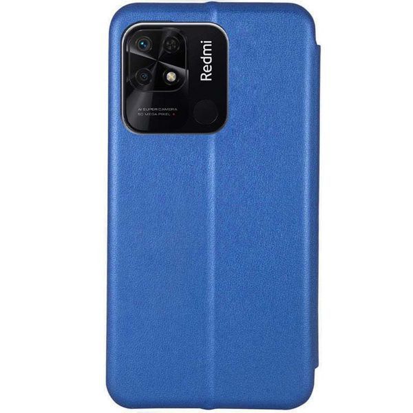 Кожаный чехол-книжка Classy для Xiaomi Redmi 10C Blue 777-05867 фото