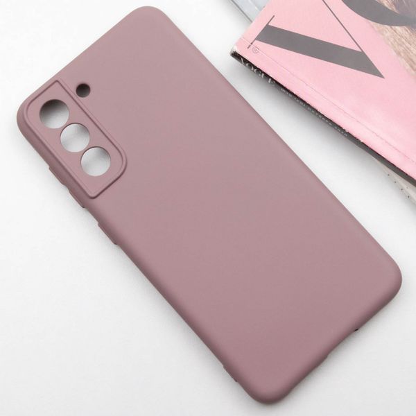 Чохол Silicone Cover Lakshmi Full Camera для Samsung Galaxy S22+ Pink Sand 777-07019 фото