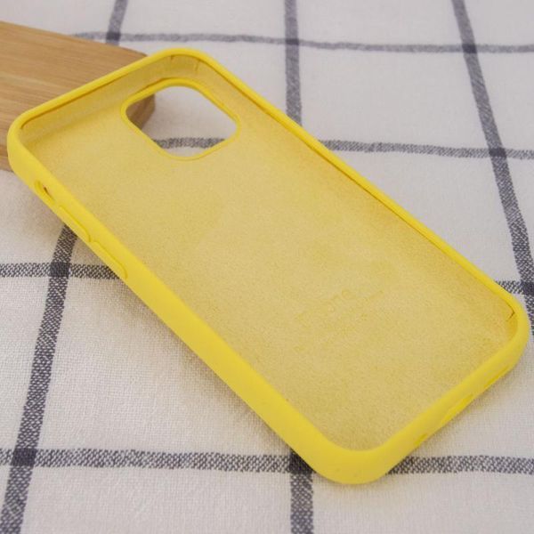 Чохол Silicone Case Full Protective для Apple iPhone 14 Plus (6.7") Yellow 555-04029 фото