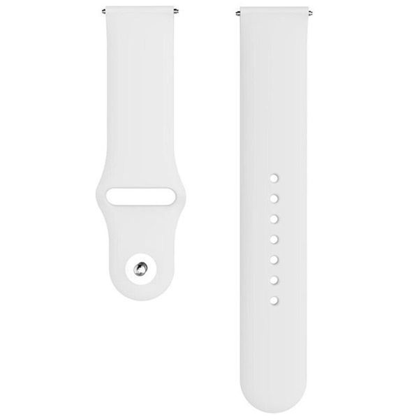 Силиконовый ремешок Sport для Smart Watch 20mm White 212-01409 фото