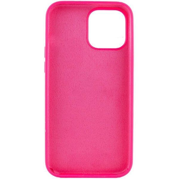 Силиконовый чехол Silk Full Protective для iPhone 13 mini (5.4") Barbie pink 777-10510 фото
