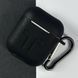 Силиконовый чехол с карабином для наушников AirPods 2 Black 203-00448 фото