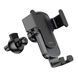Держатель для мобильного HOCO CA103 vertical and horizontal air outlet gravity car holder Black Metal Gray 656-00473 фото 6