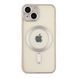 Чехол TPU Metallic Chrome Full Camera with Magsafe для iPhone 14 Silver 214-02877 фото