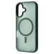 Чехол WAVE Matte Insane Case with Magnetic Ring для iPhone 16 Plus Green 656-07880 фото 1