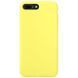 Силиконовый чехол Silk Full Protective для iPhone 7 plus / 8 plus (5.5") Yellow 777-10860 фото