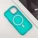 Чехол TPU+PC Lily with MagSafe для Apple iPhone 14 (6.1") Green 214-03607 фото 4