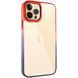 Чехол TPU+PC Fresh sip series для Apple iPhone 12 Pro Max (6.7") Черный / Красный 777-06729 фото 1