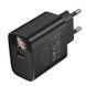 Мережевий зарядний пристрій BOROFONE BA97A Ilustre single-port PD30W charger with digital display (EU) Black 6941991120480 фото 6