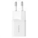 Мережевий зарядний пристрій Baseus GaN5 Fast Charger (mini) 1C 25W EU Moon White 656-01285 фото 6