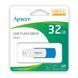 Флеш-накопитель Apacer USB 3.2 Gen 1 AH357 32GB Blue/White AP32GAH357U-1 фото 2