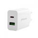 Сетевое зарядное устройство Proove Rapid 20W (Type-C + USB) white 656-02622 фото 4