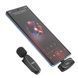 Бездротова мікрофонна система HOCO L15 Crystal lavalier (Type-C) Black 6931474789037 фото 3