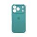 Силиконовый чехол с закрытой камерой для iPhone 17 Pro Sea Blue 666-04247 фото