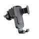 Держатель для мобильного HOCO CA103 vertical and horizontal air outlet gravity car holder Black Metal Gray 656-00473 фото 2