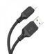 Кабель HOCO X90 Cool silicone charging data cable for iP Black 6931474788405 фото 3