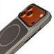 Чохол TPU TechWoven Hybrid with MagSafe для Apple iPhone 15 Pro (6.1") Grey / Black 214-04752 фото 2