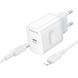 Мережевий зарядний пристрій з кабелем BOROFONE BA99A Breeze single port PD20W charger set(C to iP) White 6941991121364 фото 4