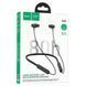 Бездротові спортивні навушники HOCO ES70 Armour neck-mounted BT earphones Black 6942007611602 фото 2