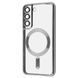 Чехол WAVE Metal Color Case with Magnetic Ring для Samsung Galaxy S22 Silver 656-07938 фото 1