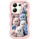 Чехол TPU Cloudy Pictures для Xiaomi Redmi Note 13 5G Kittens 555-01213 фото 1