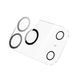 Защитное стекло на камеру Hoco 3D all-inclusive night shooting circle lens для iPhone 17 Pro Max 204-00512 фото 3