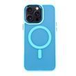 Чехол Space Magnetic Color з Magsafe для iPhone 16 Pro Max Голубой 214-01410 фото