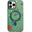Чехол TPU+PC Flush with MagSafe для iPhone 12 Pro Max (6.7") Dark green