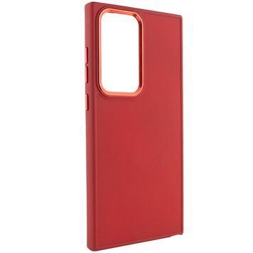 Чохол TPU Bonbon Metal Style для Samsung Galaxy S23 Ultra Red 555-02812 фото