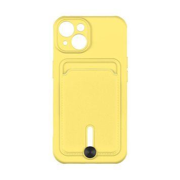 Чехол Colorfull Pocket Card с карманом для карт для iPhone 13 Yellow 208-01840 фото