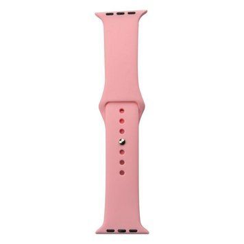 Ремінець для Apple Watch Band Silicone One-Piece Size-S 42/44/45/49 mm Light Pink 212-02008 фото