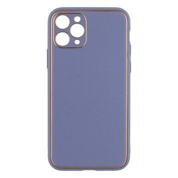 Чохол Leather Gold with Frame для iPhone 11 Pro Gray Lilac 207-00349 фото