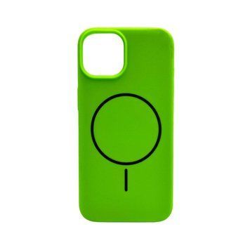 Чехол для смартфона Silicone Case Magnetic для Apple iPhone 16 Pro Max Shiny Green 666-03928 фото