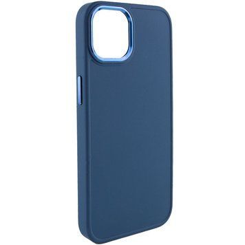 Чехол TPU Bonbon Metal Style для Apple iPhone 13 (6.1") Cosmos blue 208-06121 фото