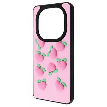 Чехол Wave Doodle Case для Xiaomi Redmi Note 14 Pro 5G/Poco X7 Peach 777-03831 фото