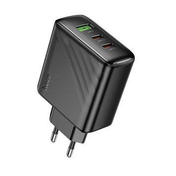 Мережевий зарядний пристрій Hoco CS26A 2USB-C/1USB PD/QC 45W Чорний 209-00351 фото