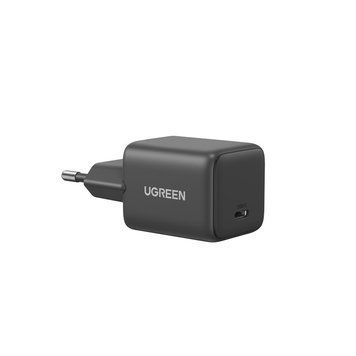 Мережевий зарядний пристрій UGREEN X512 20W USB-C GaN Fast Charger EU Grey UGR-55528 фото