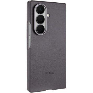 Кожаный чехол Leather Case для Samsung Galaxy Z Fold7 Gray 777-07993 фото