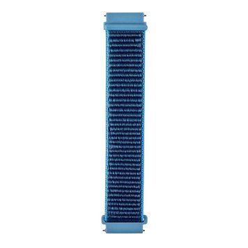 Ремінець Универс 22mm Nylon для Samsung/Amazfit/Huawei Blue 212-02758 фото