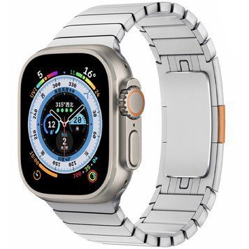 Ремінець Steel для Apple Watch 38/40/41/42mm(ser.10) (140-190mm) Silver 212-01574 фото