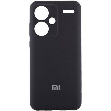 Чехол Silicone Cover Lakshmi Full Camera для Xiaomi Redmi Note 13 Pro+ Черный 555-02167 фото