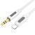 Аудіокабель BOROFONE BL20 True sound silicone digital audio conversion cable iP White 6941991114403 фото