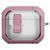 Футляр противоударный Locking Button для наушников Airpods 3 Pink 203-00414 фото