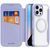 Чохол-книжка Dux Ducis Skin X Pro with MagSafe для Apple iPhone 16 Pro Max (6.9") Purple 777-08175 фото
