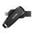 Флеш-накопитель SanDisk USB 3.2 Gen1 Phone Drive USB Type-A/USB Type-C 64Gb (100 Mb/s) SDDDC6-064G-G46 фото
