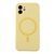 Чохол Glow Silicone Case Full Camera with Magsafe для iPhone 12 Yellow 214-03994 фото