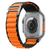 Тканинний ремінець Alpine Loop для Apple Watch 42/44/45/49 mm Black-orange 212-00534 фото