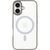 TPU+PC чохол Blueo Skin Friendly Frosted with MagSafe для Apple iPhone 16 (6.1") Grey 777-07922 фото