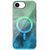 Чохол TPU Shiny Mountain (MagFit) для Apple iPhone 16e\17e (6.1") Green / Blue 555-02862 фото