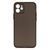 Силіконовий чохол Ultra-thin Matte TPU with Frame для iPhone 12 Чорний 208-01092 фото